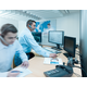 DÜRR DENTAL's service hotline DÜRR DENTAL's service hotline staff in action