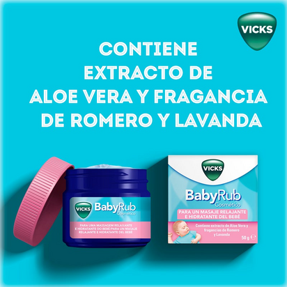 Vicks Babyrub Cosmetico 50 Gr Atida