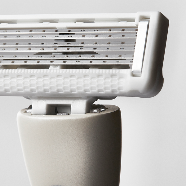 The Perfect Razor and Refill in Sleek Grey | BEAUTY PIE US