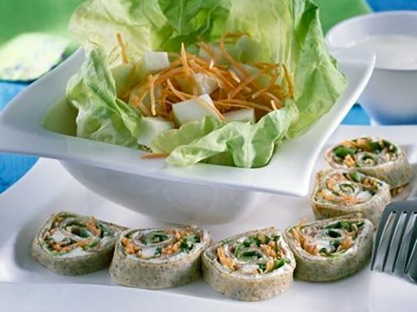 Recettes de crêpes et galettes : Médaillons bretons au fromage frais