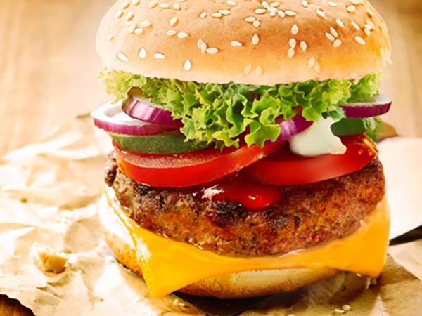Hamburger maison : Hamburger paprika au Maroilles