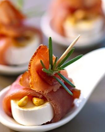 Recettes de Saint-Valentin : Bouchées des Grisons au fromage