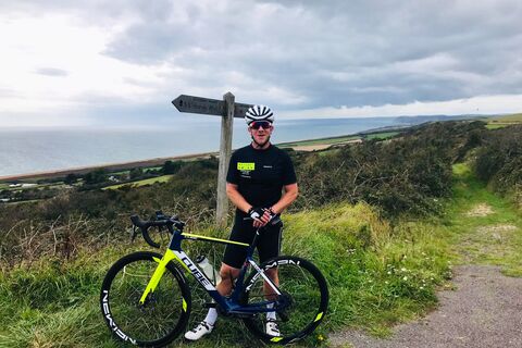LEJOG Chris Bulezuik, Land's End