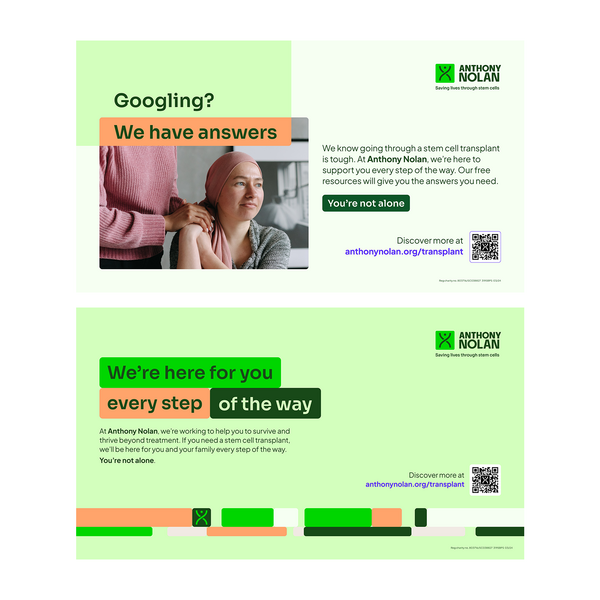 Posters, Flyers and Digital Screen images for the patient services pages on the website.