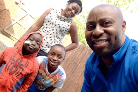 Anesu and family