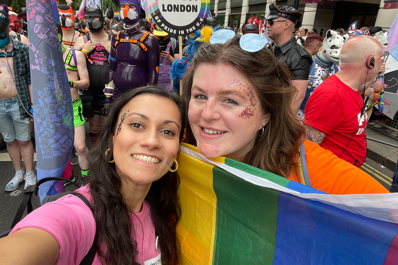 Anthony Nolan Staff at London Pride Parade