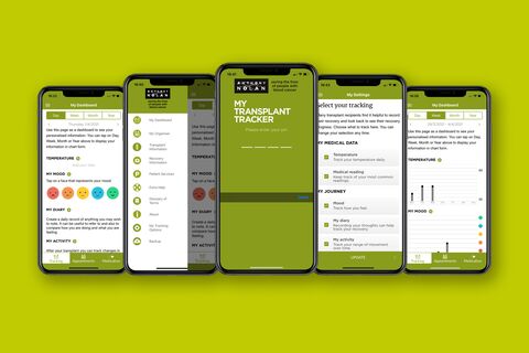 My transplant tracker app