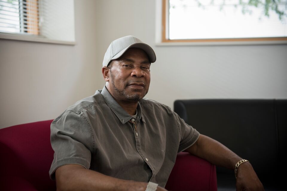 Victor Douglas, transplant patient
