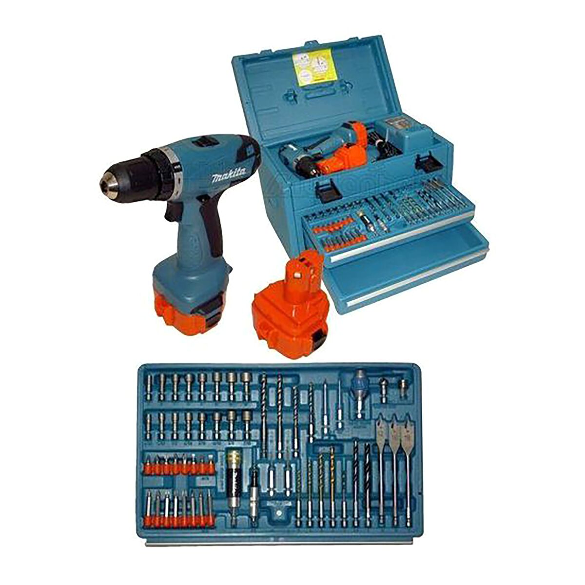 Makita 12V Cordless Drill Driver with 
