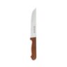 HONEYBEE Carving Knife Brown and Silver 7inch