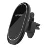 Autosmart Elegant Design Magnetic Ellipse Wireless Car Charger Black