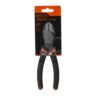 Tactix Heavy Duty Diagonal Cutting Plier Black and Orange 7.5inch