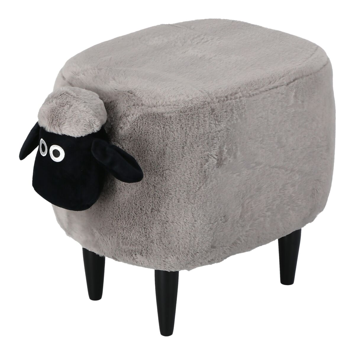 Micasa Animal Shaped Stool Grey and Black | MICASA | All Brands | SACO Store