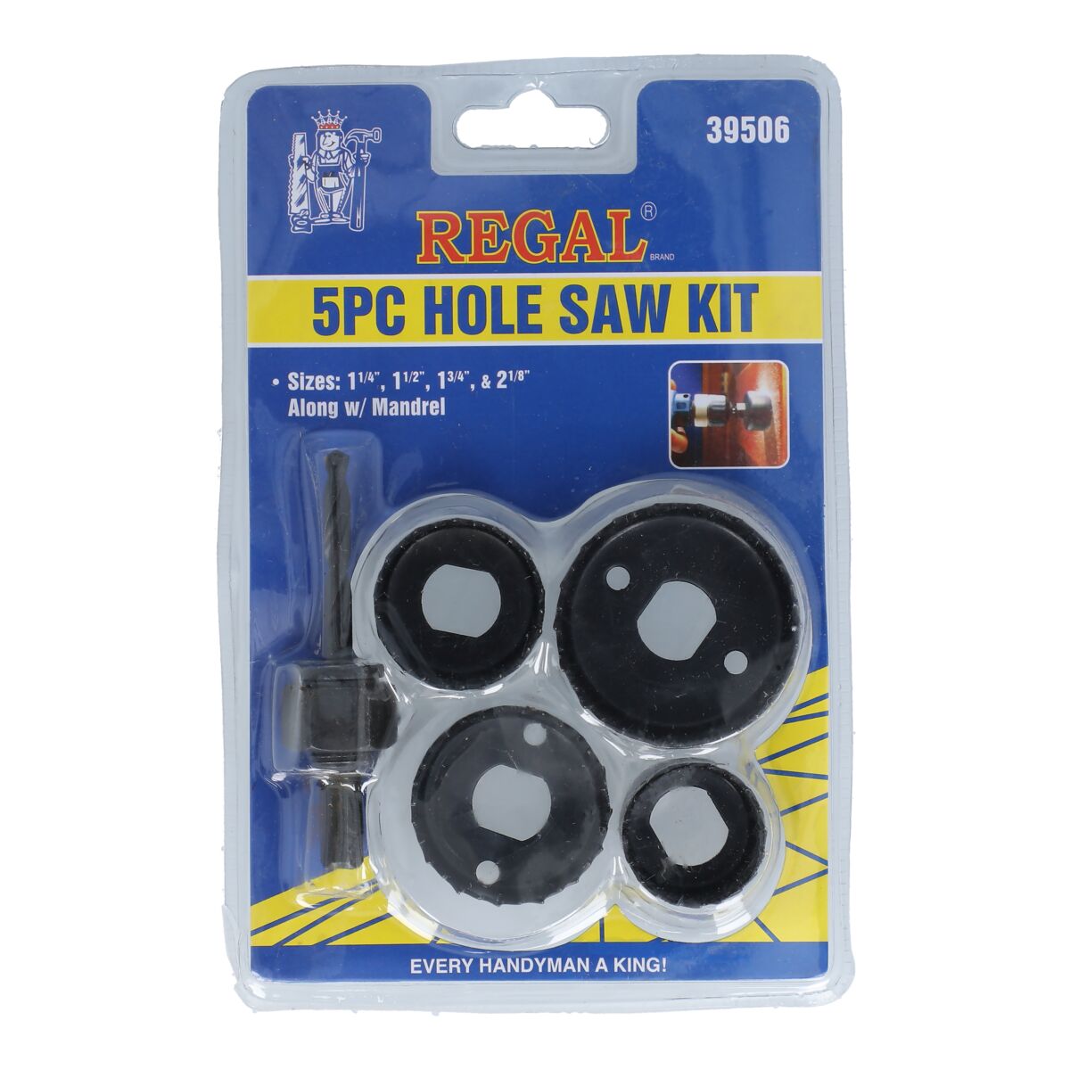 Regal 5-Piece Hole Saw Kit | REGAL 