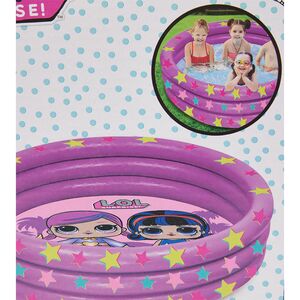 LOL Surprise! Character Printed Three Ring Inflatable Kiddie Pool