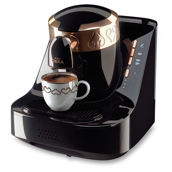 ماكينة صنع القهوة التركية ارزوم اوكا 710 واط - اسود 1 لتر OK001 BLK