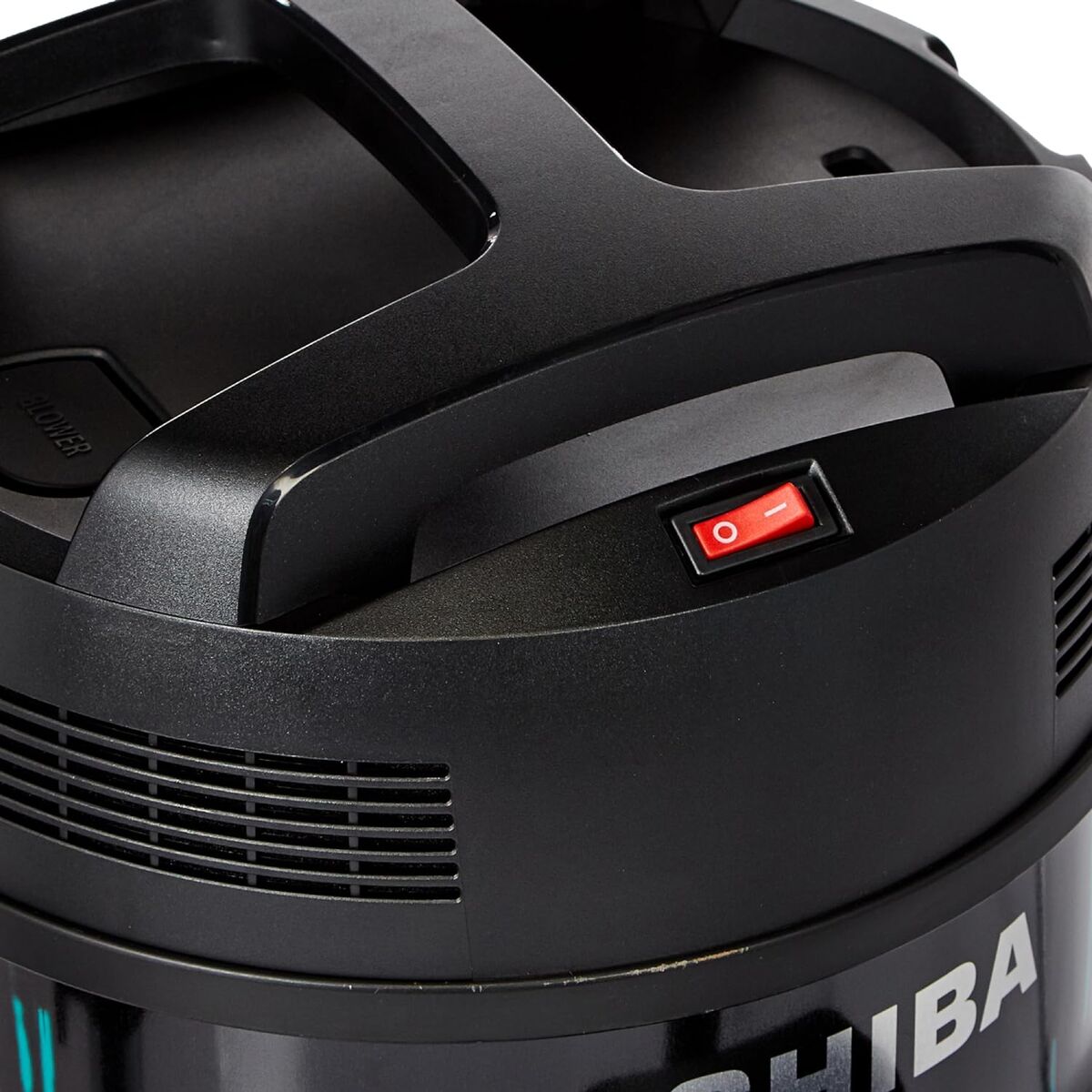 مكنسة توشيبا برميلية بقوة 2000 وات سعة 21 لتر باللونين الأسود والأزرق VC-DR200ABF(B)