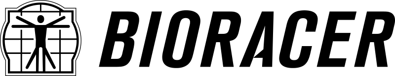 Bioracer logo - zwart