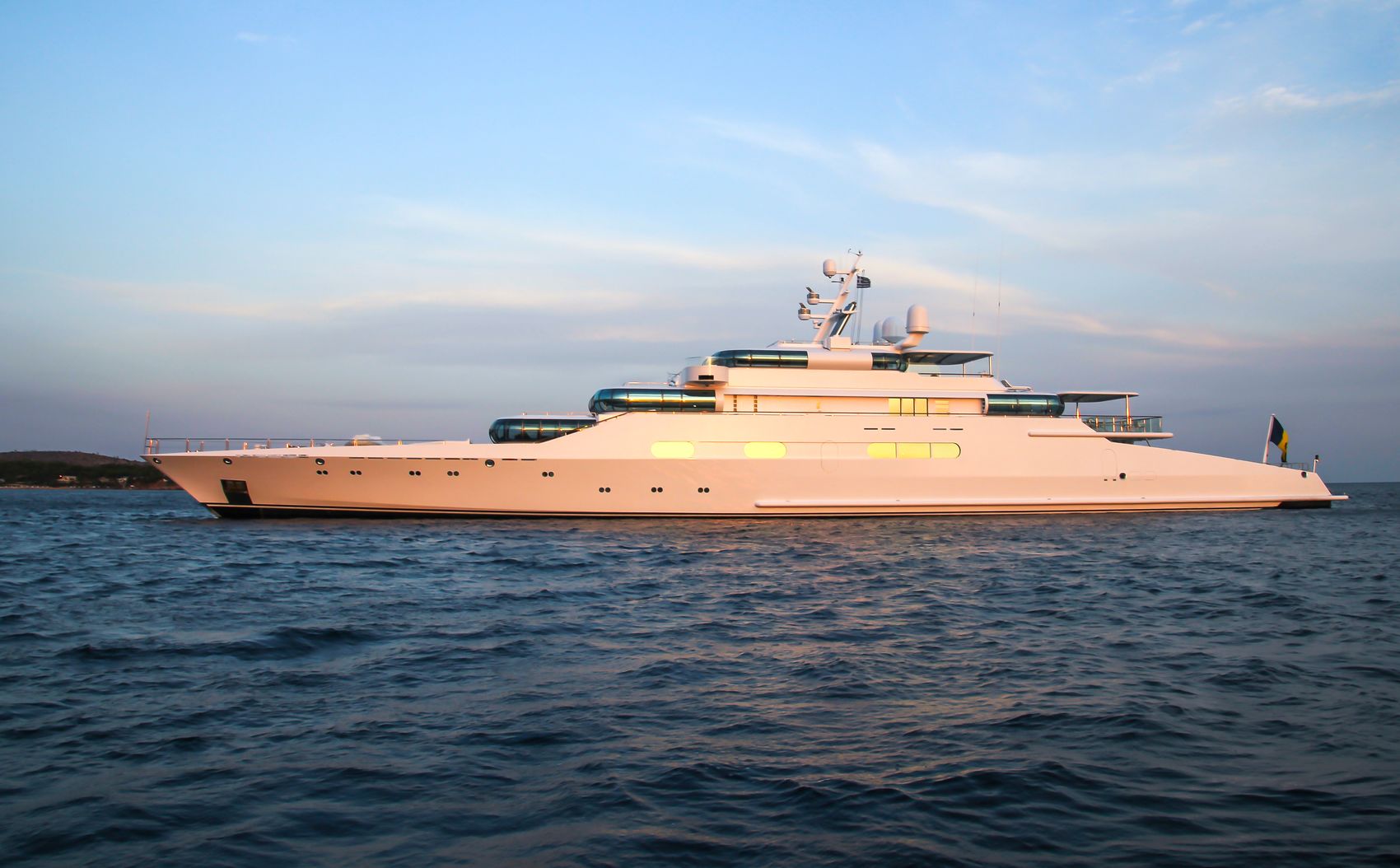 Zeus yacht Blohm & Voss GmbH SuperYacht Times