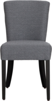 chair in grey fabric