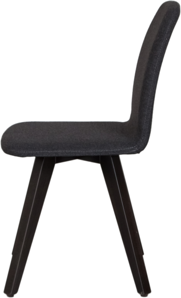 chair in black fabric