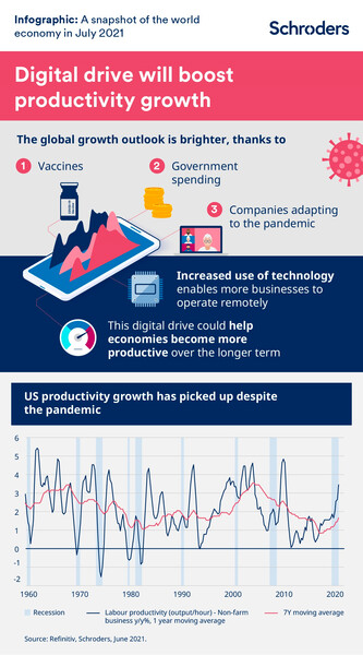 Infographic: A snapshot of the global economy in July 2021