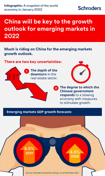 Infographic: A snapshot of the global economy in January 2022