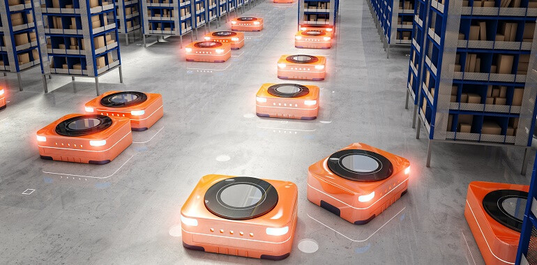 Automated-modern-warehouse