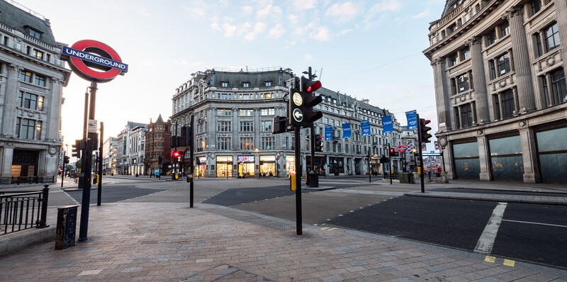 london-empty-oxford-circus