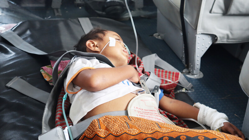 Relieved dad says MAF flight to hospital gave family hope that sick child could survive_Timor-Leste  3