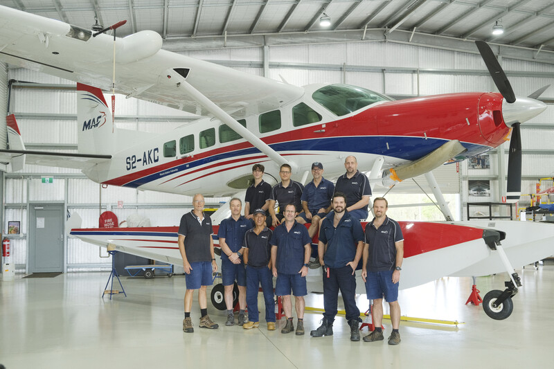 Mareeba hangar team 2