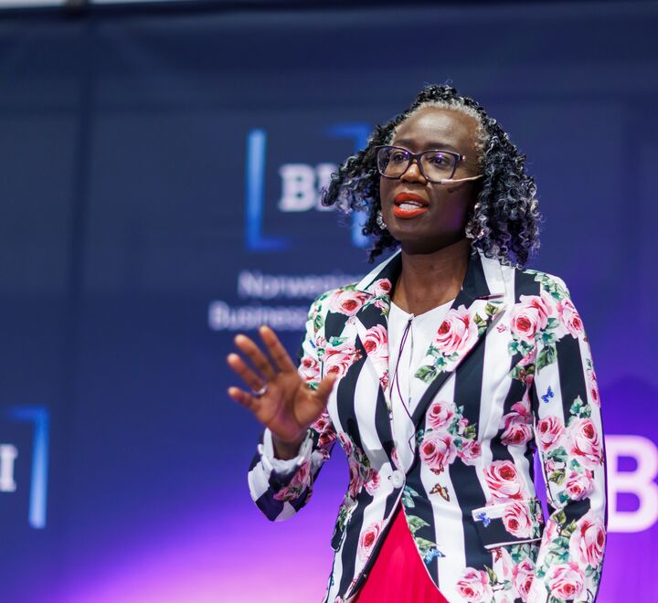 Foredragsholder under kvinnedagen 2024