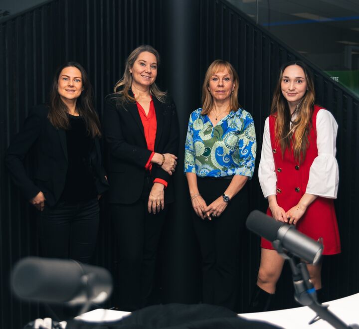 Marte Rise, Heidi Wiig, Tine Austvoll Jensen og Gloria Vitaly