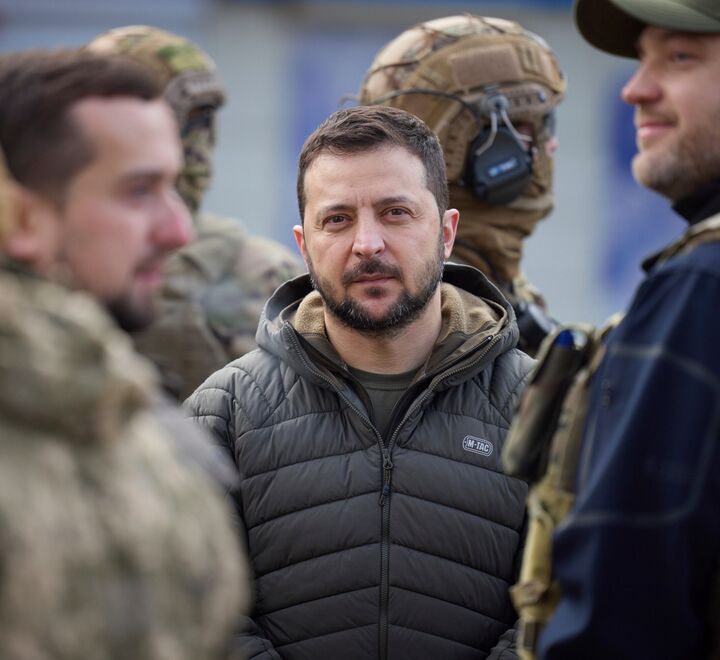 Ukrainas president Volodymyr Zelenskyj