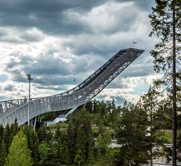 The jump tower in Holmenkollen