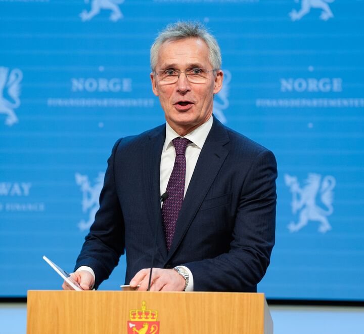 Finansminister Jens Stoltenberg