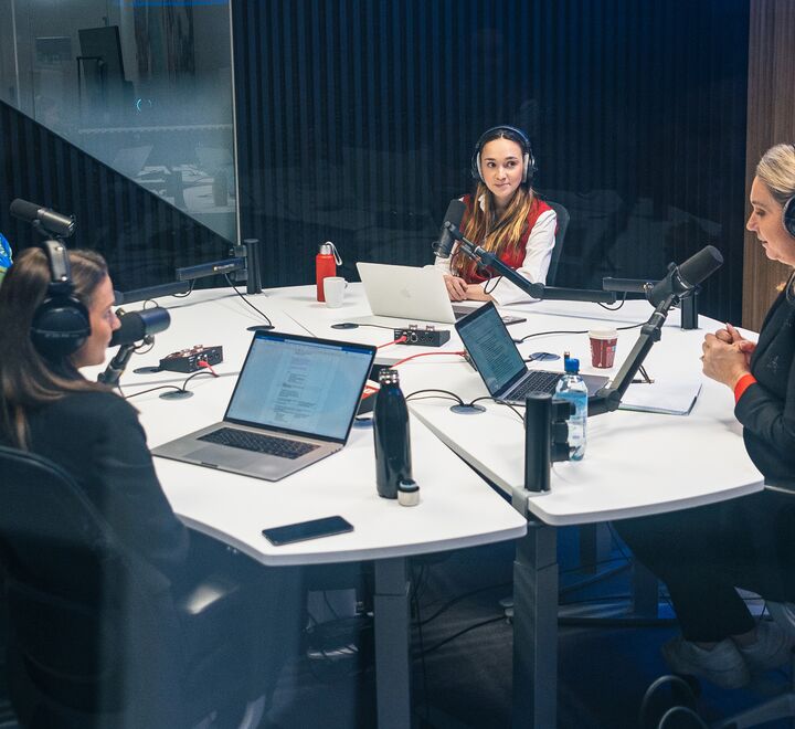 Oppgradert i podcaststudio 