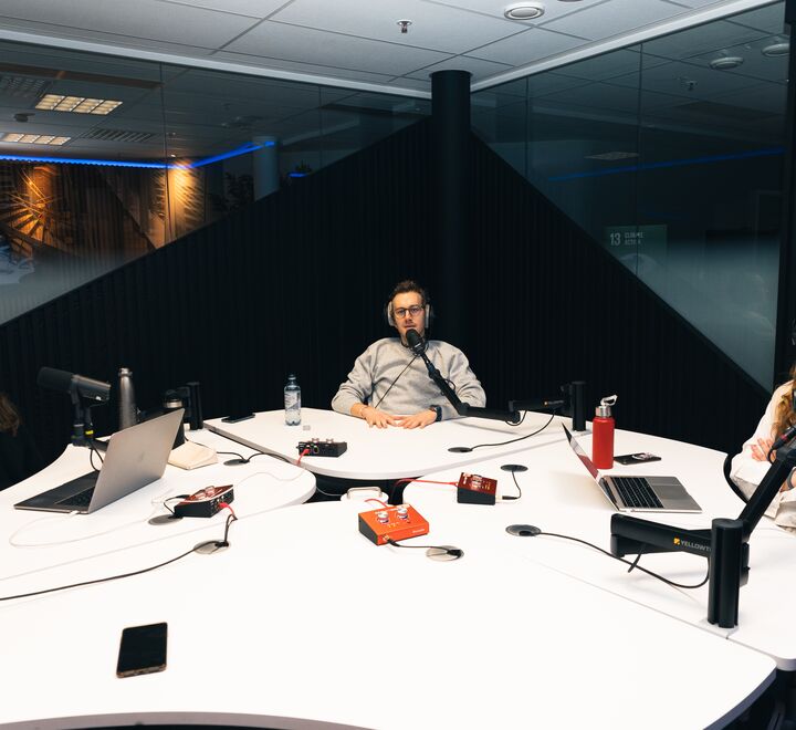 I studio med Martin Schütt