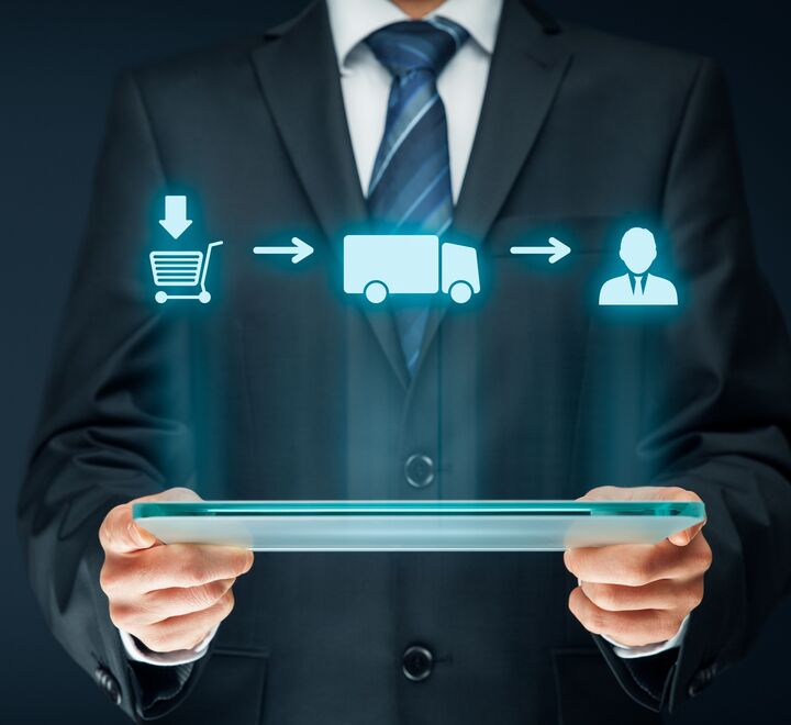 Supply chain illustration
