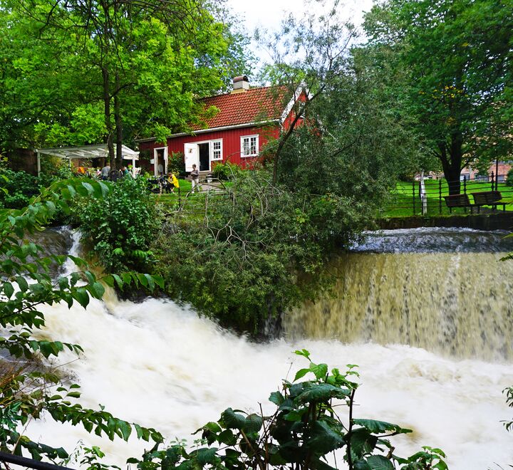 The waterfall at Akerselva