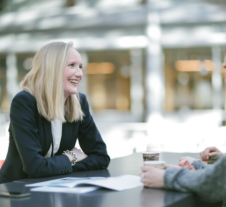 Picture of a smiling woman from Career