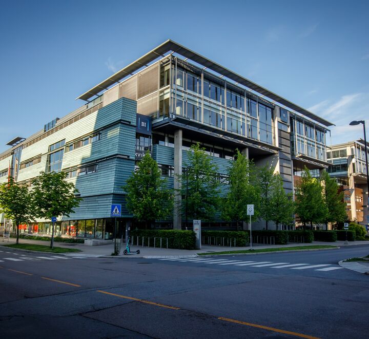 Utsiden av campus Oslo
