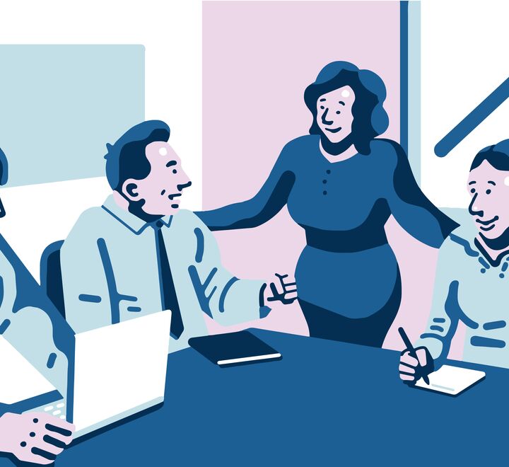 En leder trenger å undre seg og være nysgjerrig på hva som skjer blant egne medarbeidere. (Illustrasjon: Robin Gundersen)