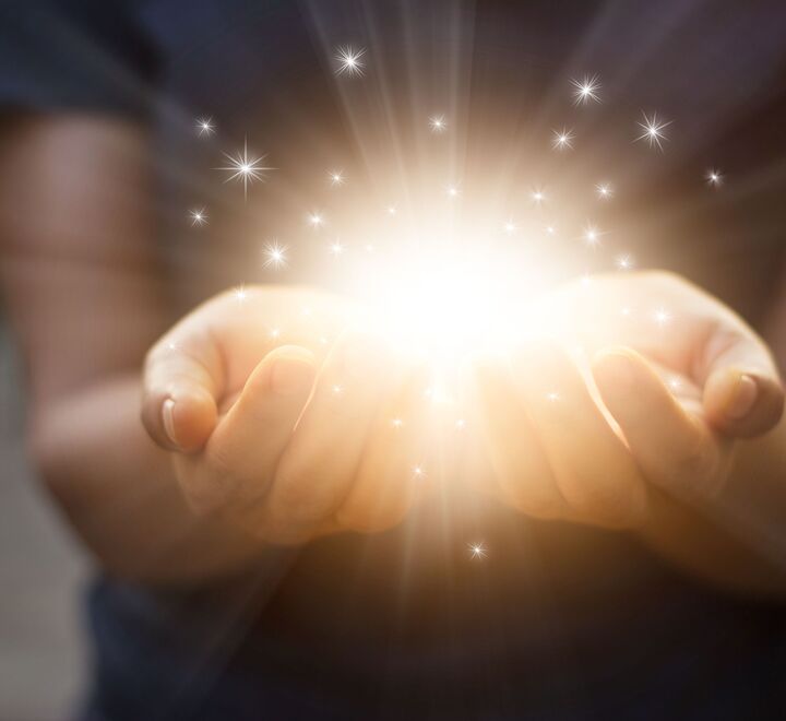 Stardust in hand