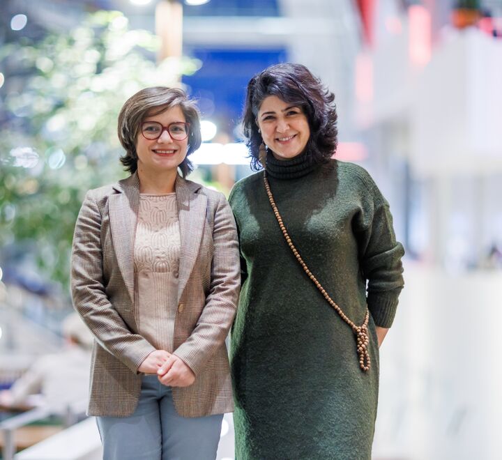Sahizer Samuk and Lina Daouk-Öyry
