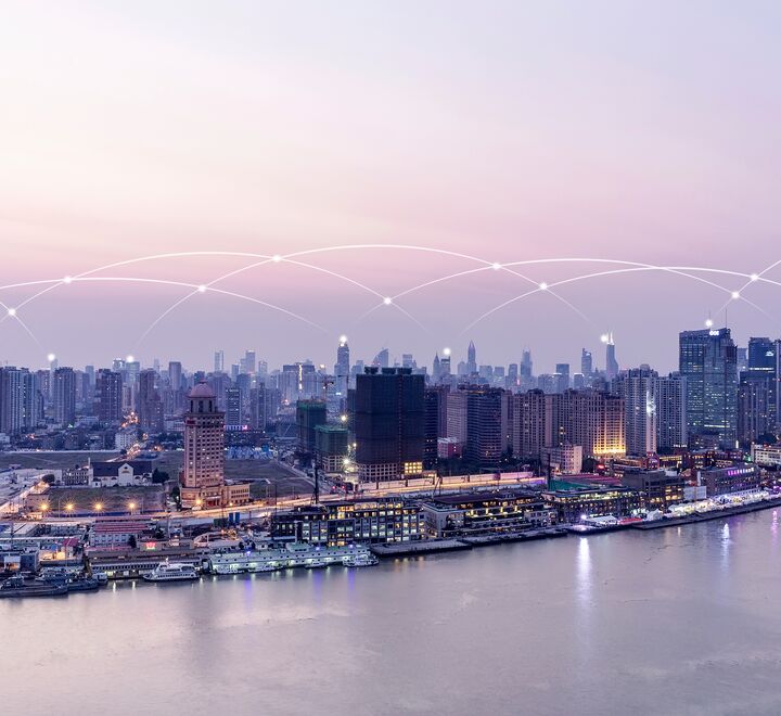 Image of a "smart city".