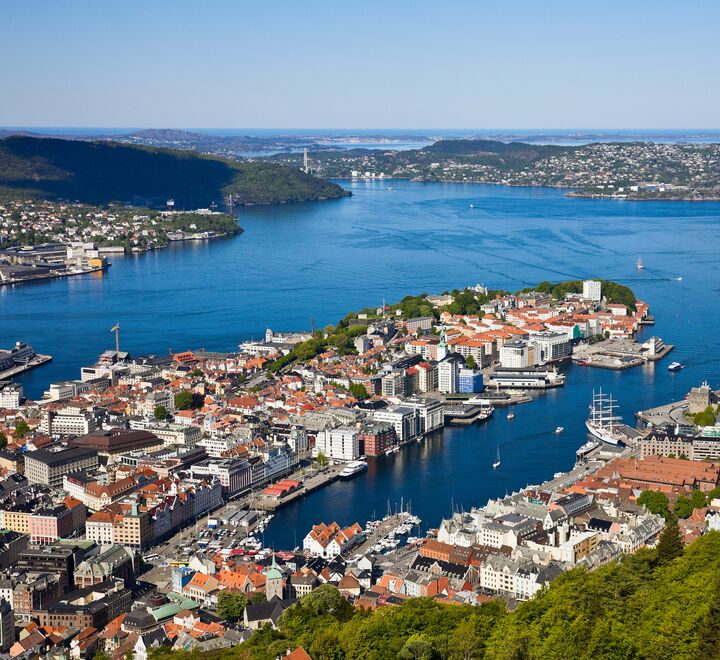 View of Bergen