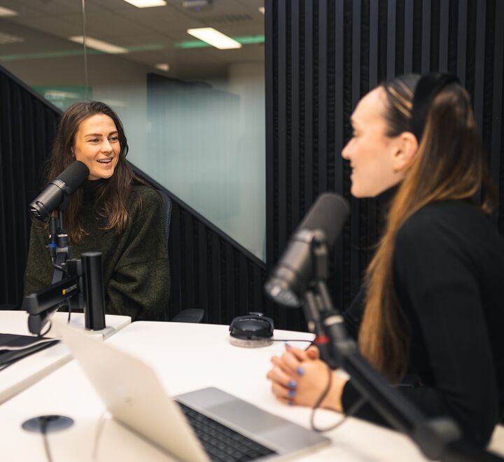 Fanny Duckert, Øyvind Kvalnes, Gloria Vitaly og Marte Rise
