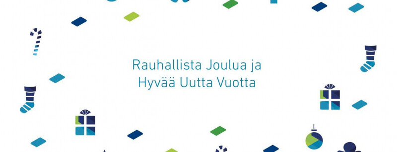 Kuluneesta vuodesta kiittäen toivotamme hyvää joulua ja menestystä vuodelle 2019