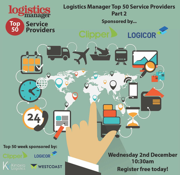 Logistics Manager top 50 service providers week